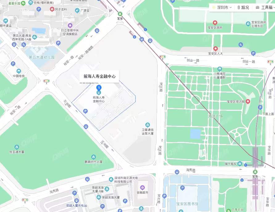 前海人壽金融中心，前海人壽大廈-均價(jià)180元/平