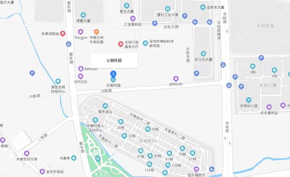 云智科園-均價(jià)50元/平