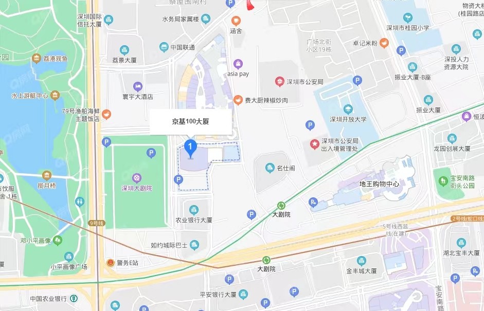 京基100，京基一百大廈-均價(jià)240元/平