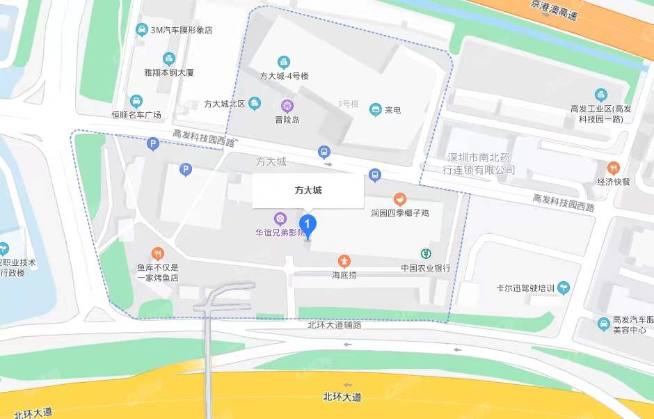方大城，方大廣場(chǎng)一期-均價(jià)130元/平