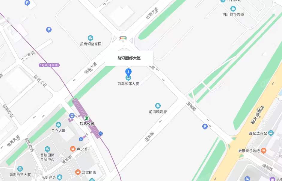 深國際前海頤都大廈，頤灣府-均價120元/平