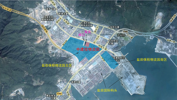 出山后線路沿羅湖區(qū)公安局東側七號路敷設